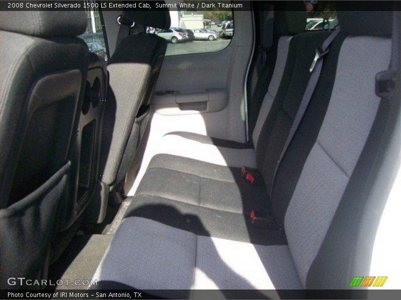 Summit White / Dark Titanium 2008 Chevrolet Silverado 1500 LS Extended Cab