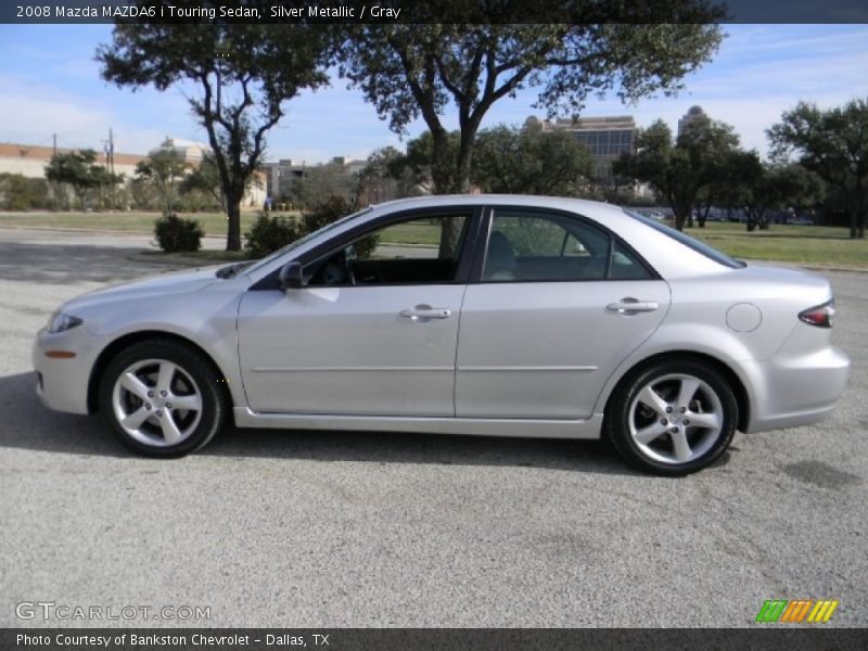 Silver Metallic / Gray 2008 Mazda MAZDA6 i Touring Sedan