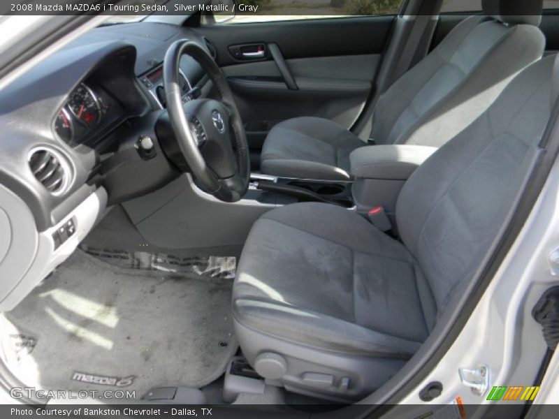 Silver Metallic / Gray 2008 Mazda MAZDA6 i Touring Sedan