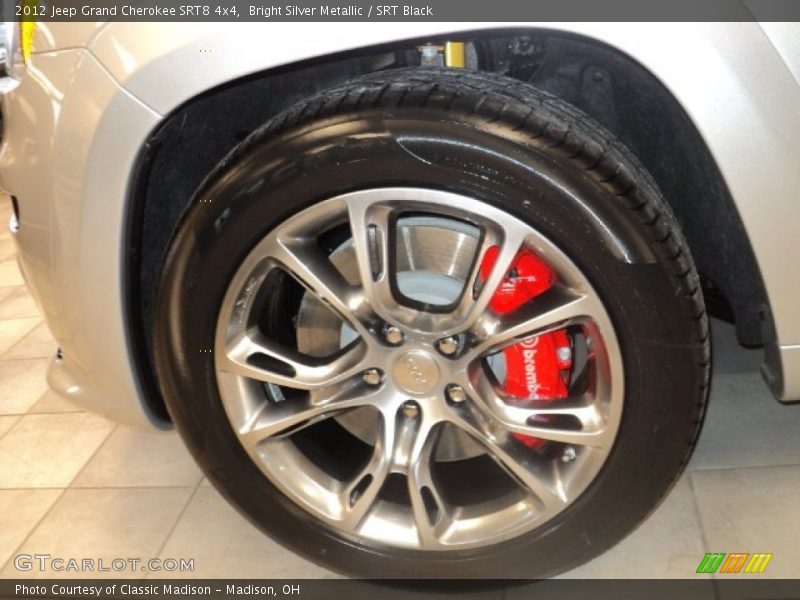  2012 Grand Cherokee SRT8 4x4 Wheel