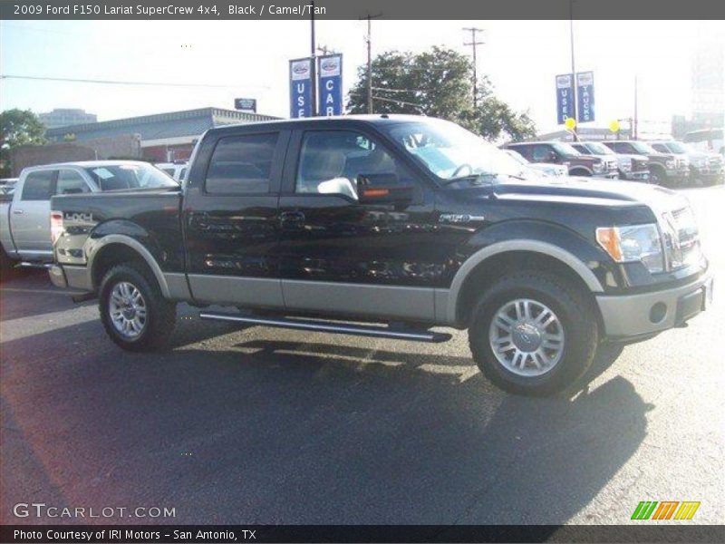 Black / Camel/Tan 2009 Ford F150 Lariat SuperCrew 4x4