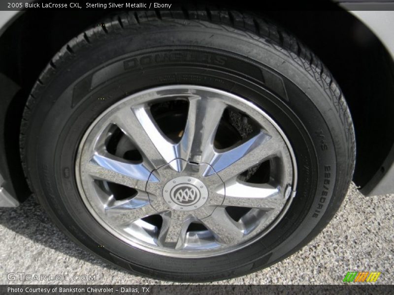 Sterling Silver Metallic / Ebony 2005 Buick LaCrosse CXL