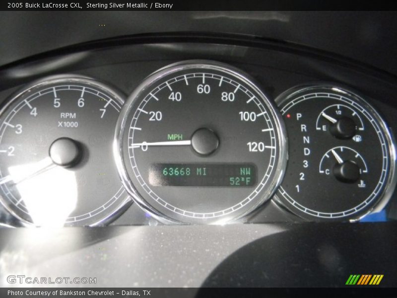 Sterling Silver Metallic / Ebony 2005 Buick LaCrosse CXL