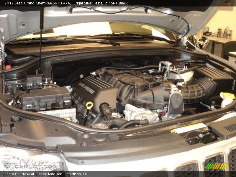  2012 Grand Cherokee SRT8 4x4 Engine - 6.4 Liter SRT HEMI OHV 16-Valve MDS V8