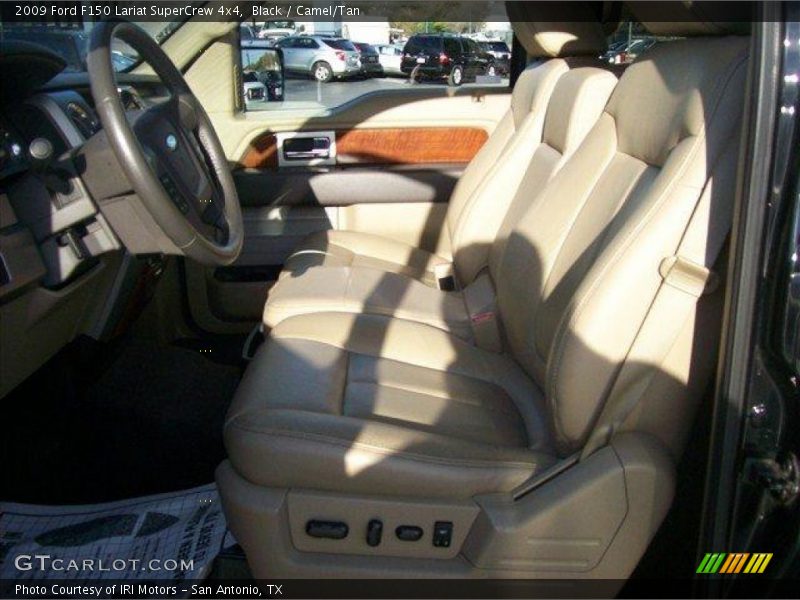 Black / Camel/Tan 2009 Ford F150 Lariat SuperCrew 4x4