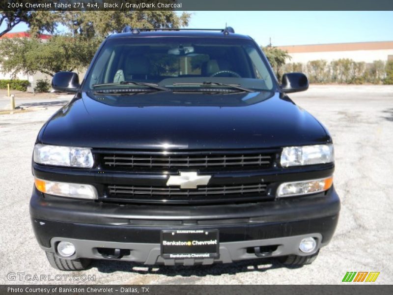 Black / Gray/Dark Charcoal 2004 Chevrolet Tahoe Z71 4x4