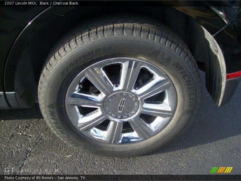 Black / Charcoal Black 2007 Lincoln MKX