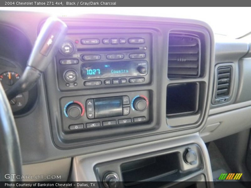 Black / Gray/Dark Charcoal 2004 Chevrolet Tahoe Z71 4x4