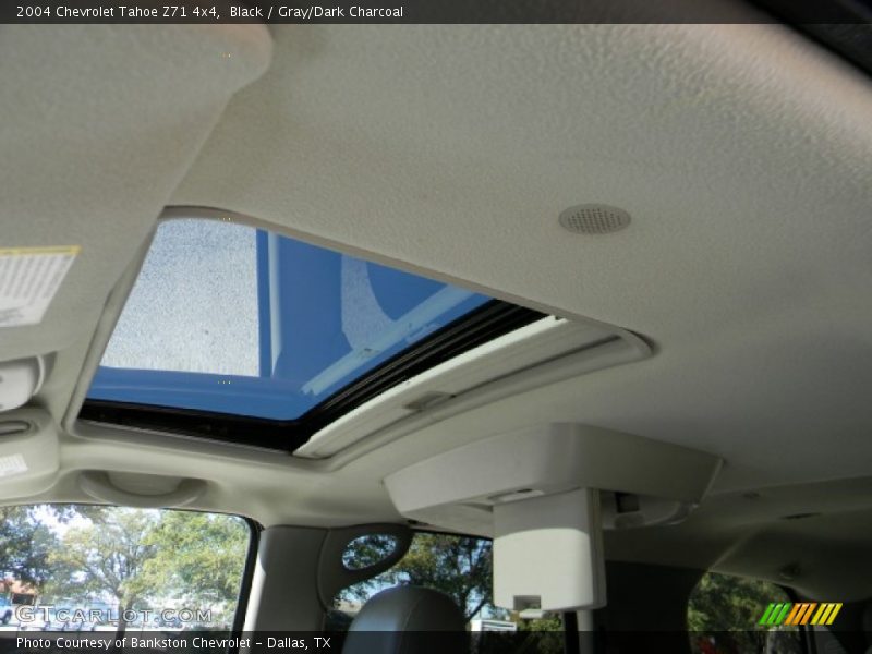 Black / Gray/Dark Charcoal 2004 Chevrolet Tahoe Z71 4x4