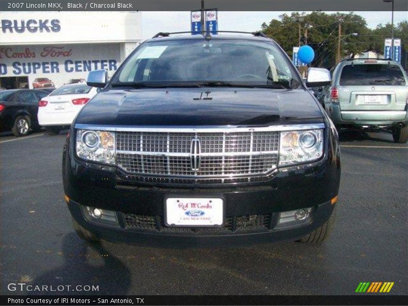 Black / Charcoal Black 2007 Lincoln MKX