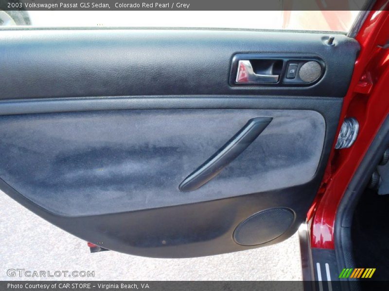 Colorado Red Pearl / Grey 2003 Volkswagen Passat GLS Sedan