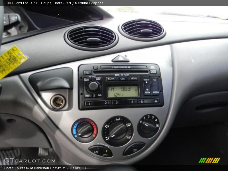 Controls of 2003 Focus ZX3 Coupe