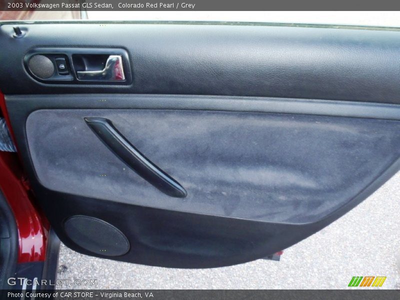 Colorado Red Pearl / Grey 2003 Volkswagen Passat GLS Sedan