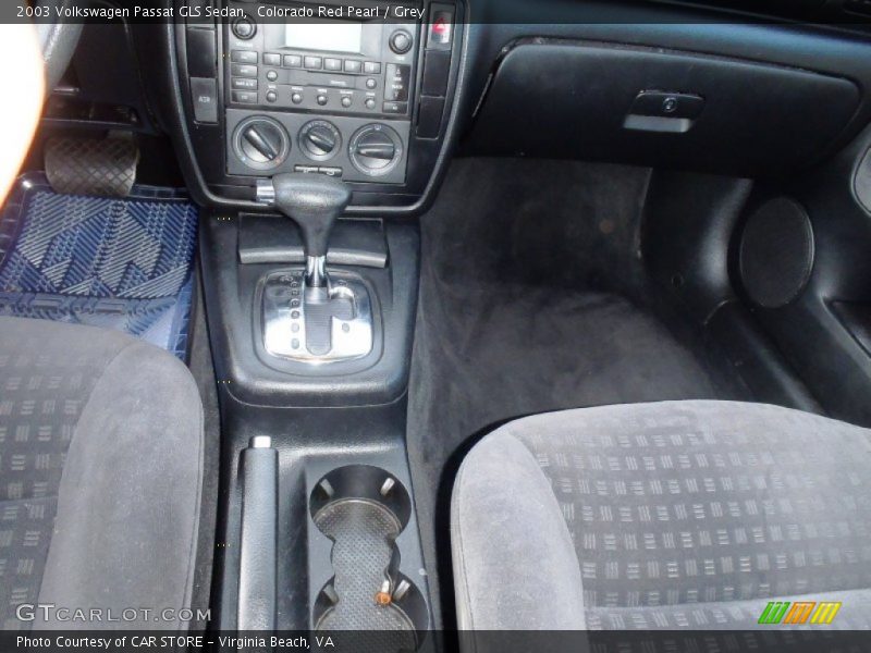 Colorado Red Pearl / Grey 2003 Volkswagen Passat GLS Sedan