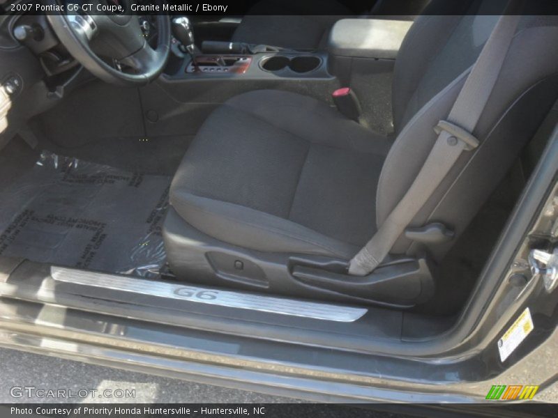 Granite Metallic / Ebony 2007 Pontiac G6 GT Coupe