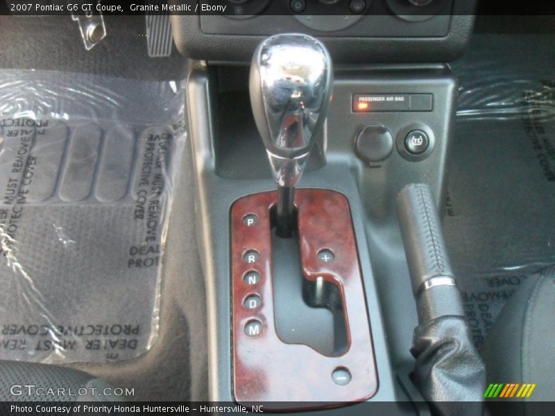 Granite Metallic / Ebony 2007 Pontiac G6 GT Coupe