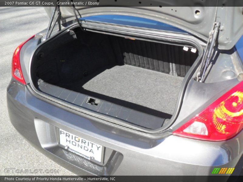 Granite Metallic / Ebony 2007 Pontiac G6 GT Coupe
