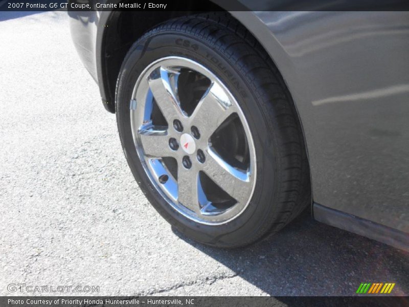 Granite Metallic / Ebony 2007 Pontiac G6 GT Coupe
