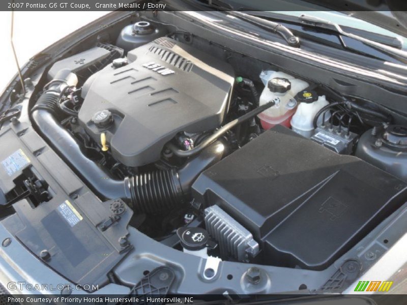 Granite Metallic / Ebony 2007 Pontiac G6 GT Coupe