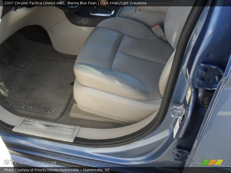 Marine Blue Pearl / Dark Khaki/Light Graystone 2007 Chrysler Pacifica Limited AWD