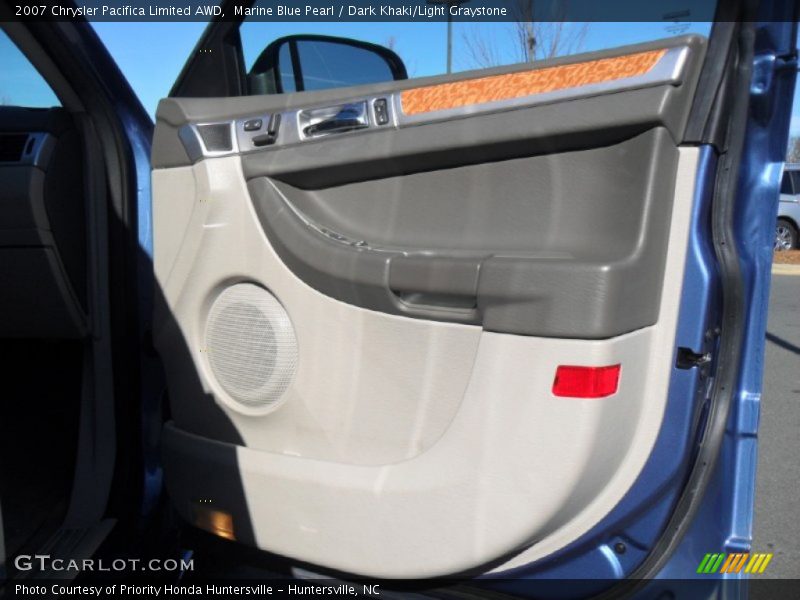 Marine Blue Pearl / Dark Khaki/Light Graystone 2007 Chrysler Pacifica Limited AWD
