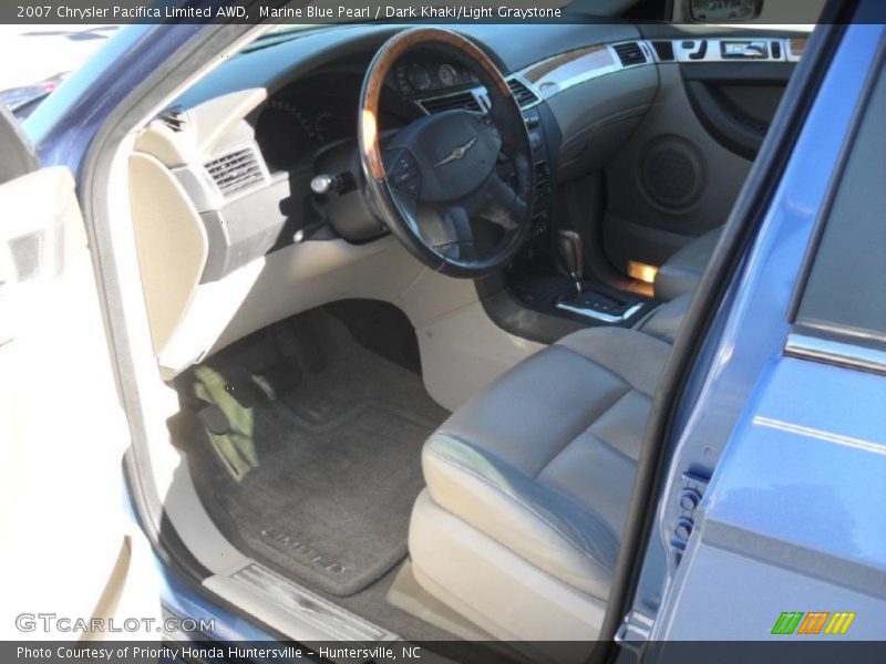 Marine Blue Pearl / Dark Khaki/Light Graystone 2007 Chrysler Pacifica Limited AWD