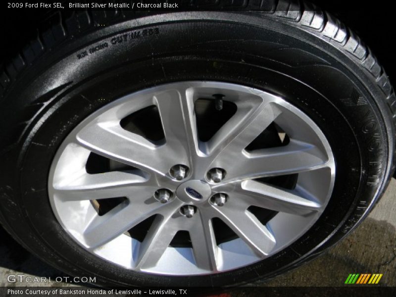 Brilliant Silver Metallic / Charcoal Black 2009 Ford Flex SEL