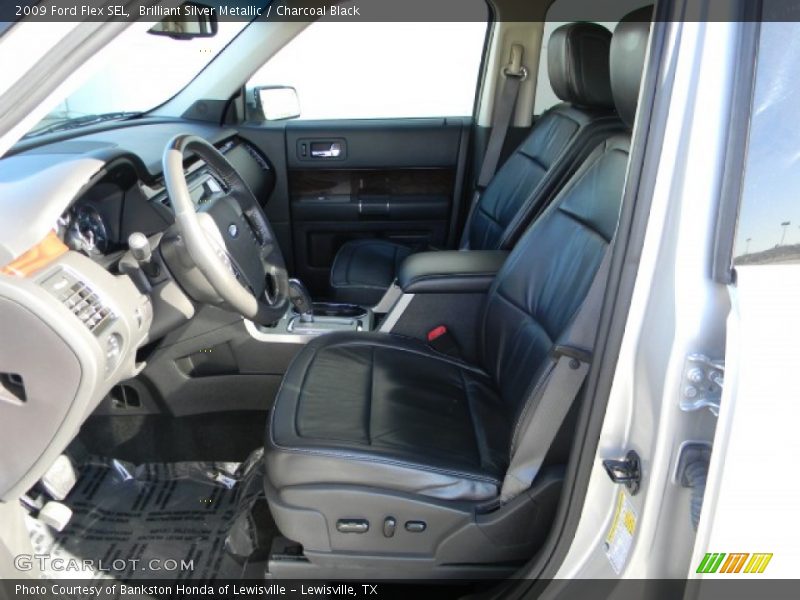 Brilliant Silver Metallic / Charcoal Black 2009 Ford Flex SEL