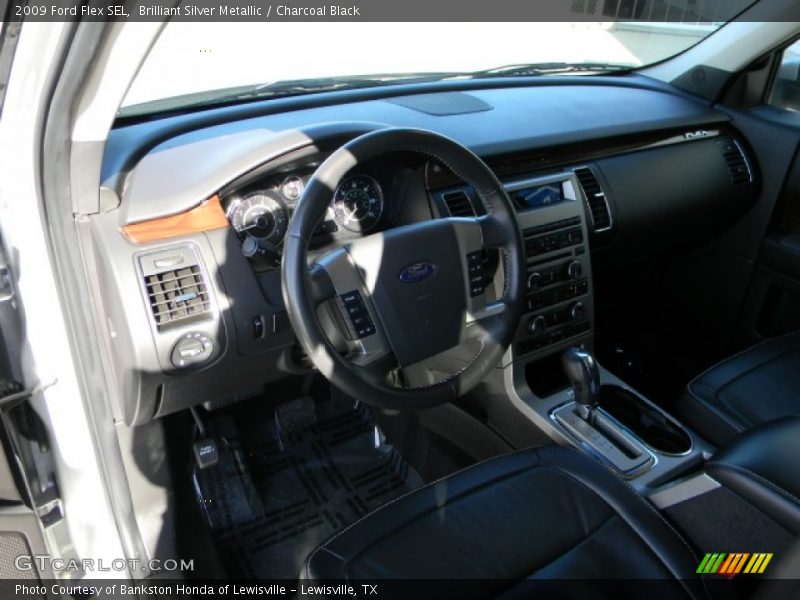 Brilliant Silver Metallic / Charcoal Black 2009 Ford Flex SEL