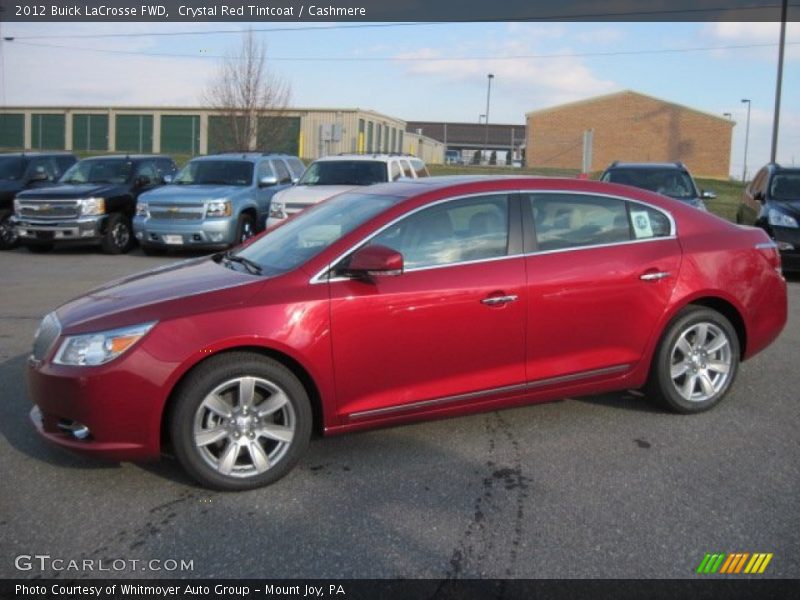 Crystal Red Tintcoat / Cashmere 2012 Buick LaCrosse FWD