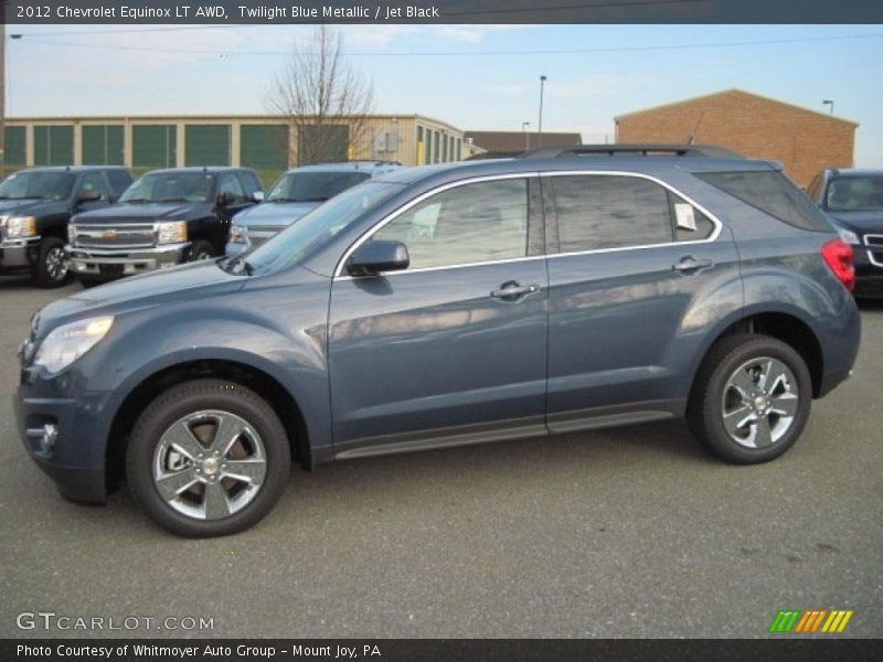  2012 Equinox LT AWD Twilight Blue Metallic
