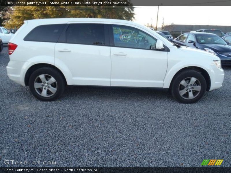 Stone White / Dark Slate Gray/Light Graystone 2009 Dodge Journey SXT