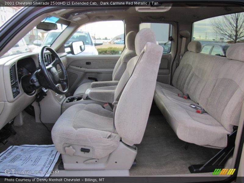  2001 Silverado 2500HD LS Extended Cab Tan Interior