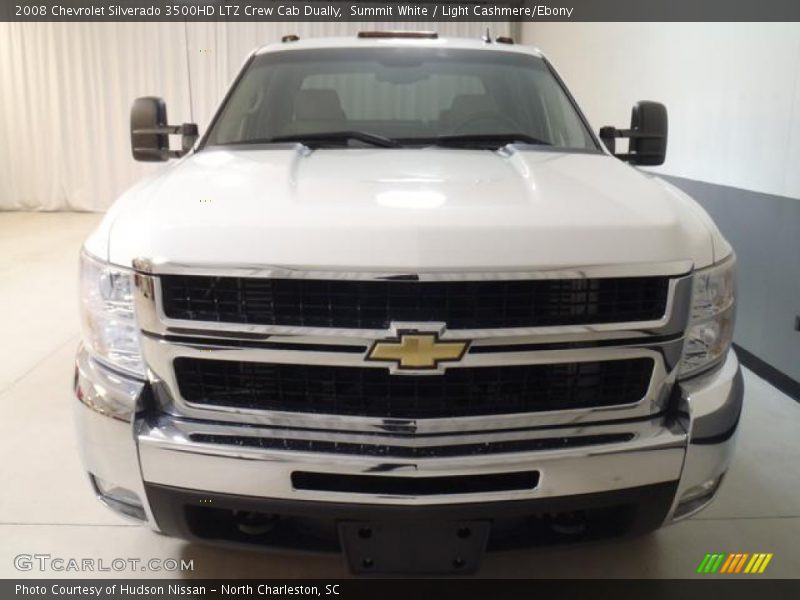 Summit White / Light Cashmere/Ebony 2008 Chevrolet Silverado 3500HD LTZ Crew Cab Dually
