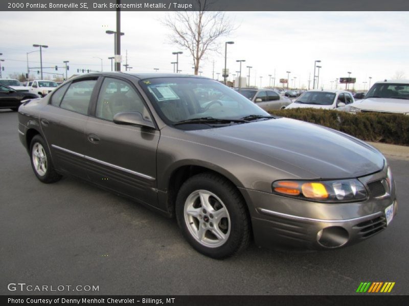 Dark Bronzemist Metallic / Taupe 2000 Pontiac Bonneville SE