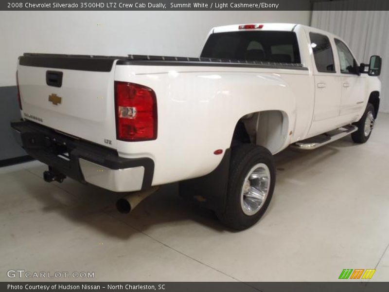 Summit White / Light Cashmere/Ebony 2008 Chevrolet Silverado 3500HD LTZ Crew Cab Dually