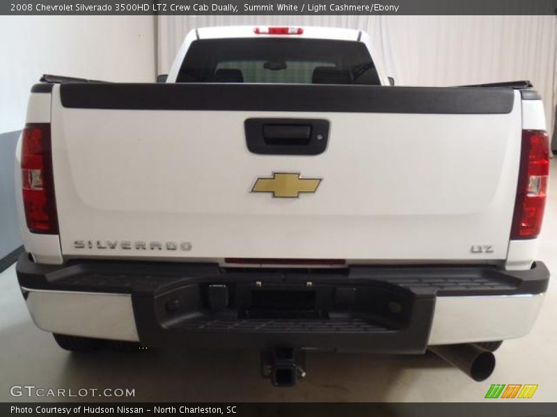 Summit White / Light Cashmere/Ebony 2008 Chevrolet Silverado 3500HD LTZ Crew Cab Dually