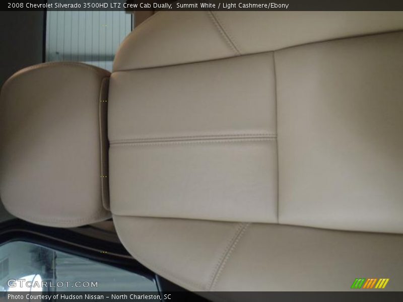 Summit White / Light Cashmere/Ebony 2008 Chevrolet Silverado 3500HD LTZ Crew Cab Dually