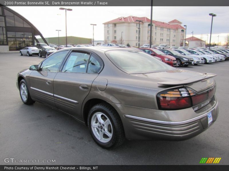 Dark Bronzemist Metallic / Taupe 2000 Pontiac Bonneville SE