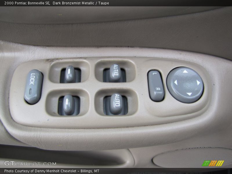 Controls of 2000 Bonneville SE