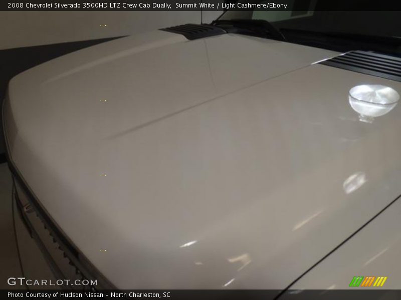 Summit White / Light Cashmere/Ebony 2008 Chevrolet Silverado 3500HD LTZ Crew Cab Dually
