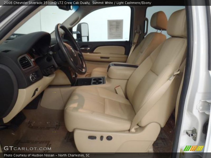  2008 Silverado 3500HD LTZ Crew Cab Dually Light Cashmere/Ebony Interior