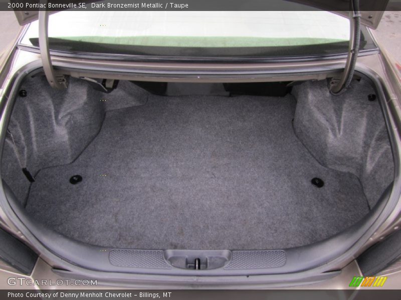  2000 Bonneville SE Trunk