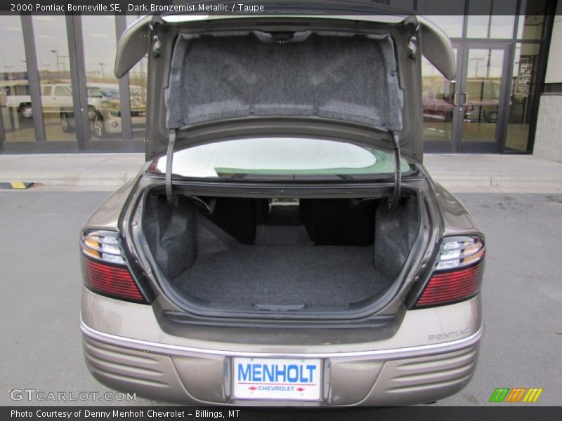 Dark Bronzemist Metallic / Taupe 2000 Pontiac Bonneville SE