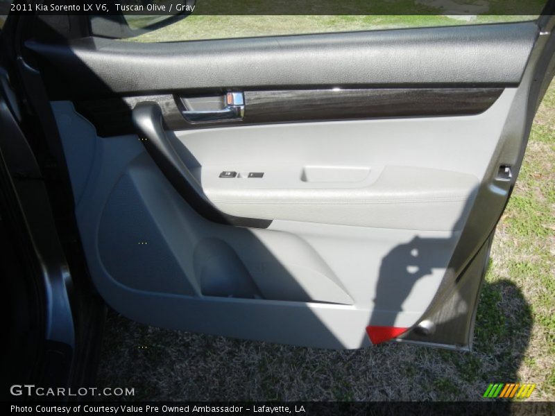 Tuscan Olive / Gray 2011 Kia Sorento LX V6