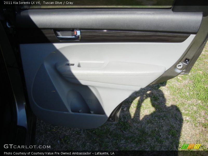 Tuscan Olive / Gray 2011 Kia Sorento LX V6