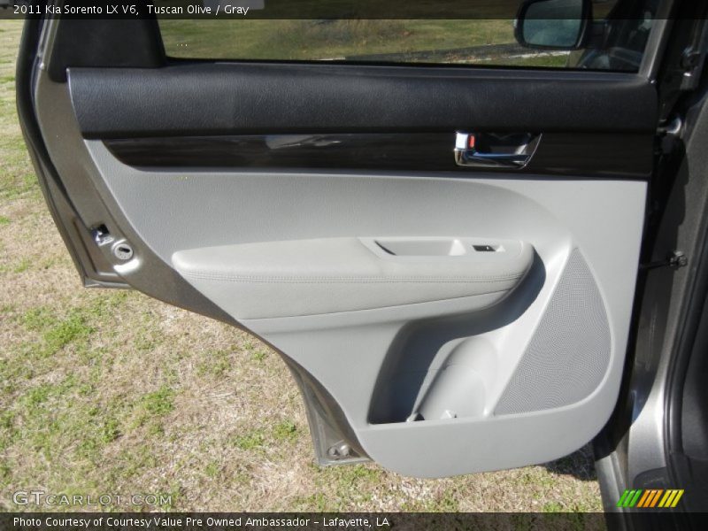 Tuscan Olive / Gray 2011 Kia Sorento LX V6