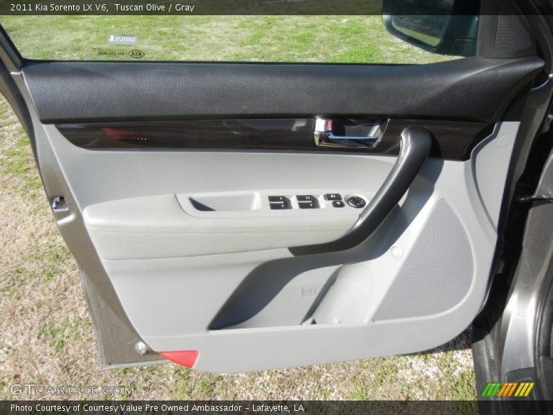 Tuscan Olive / Gray 2011 Kia Sorento LX V6