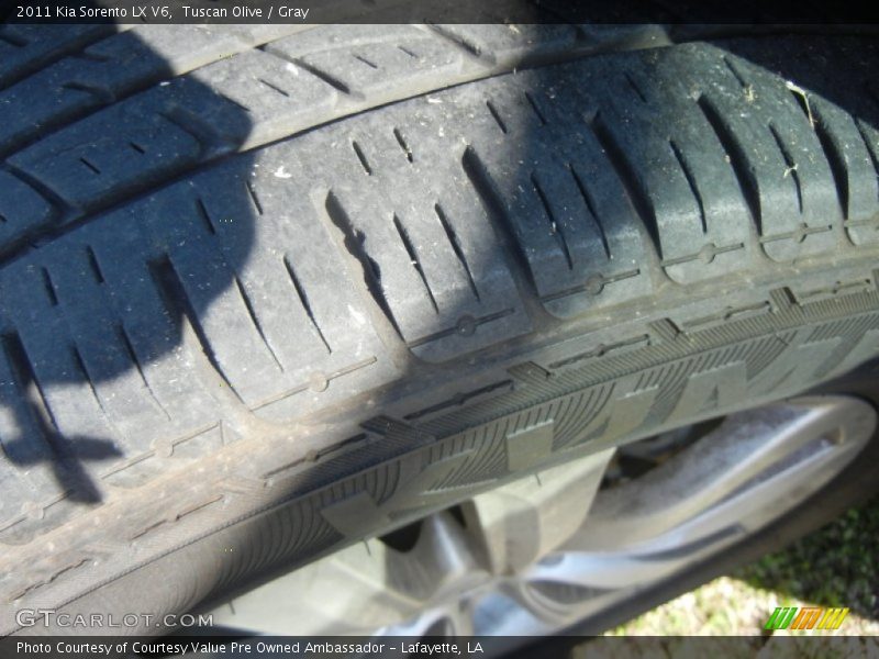 Tuscan Olive / Gray 2011 Kia Sorento LX V6