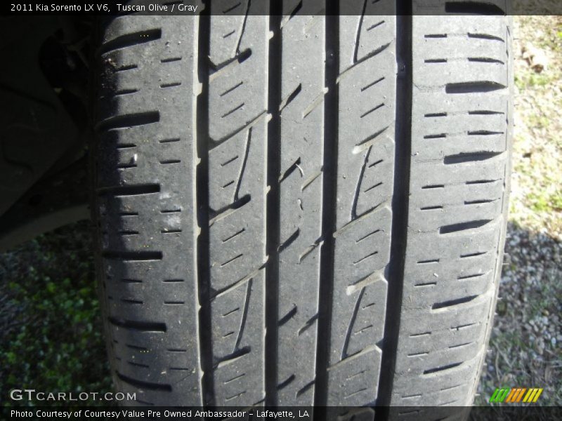 Tuscan Olive / Gray 2011 Kia Sorento LX V6